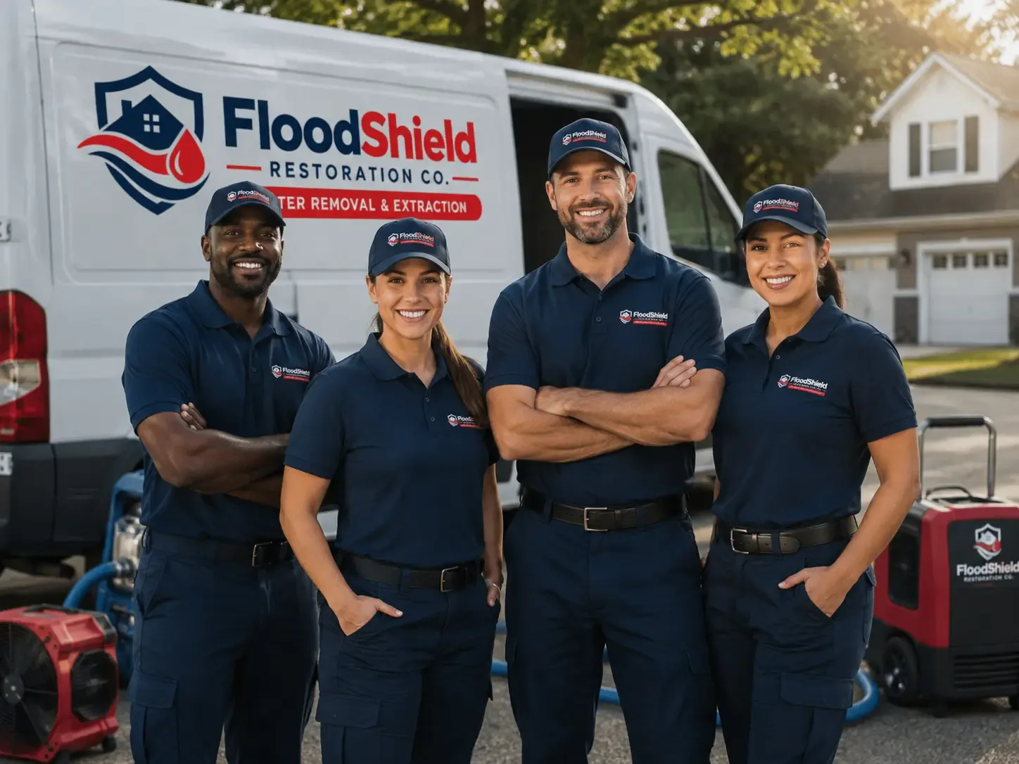 Flood Damage Restoration company in Ridgely, MD
